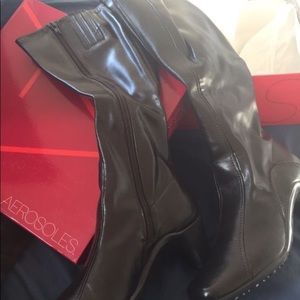 Aerosoles Dress Boots (dark brown)